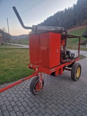 Häckselgebläse antrieb