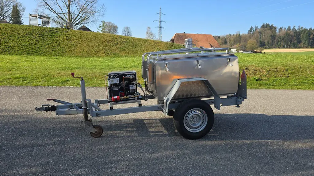 Milchtank fahrbar