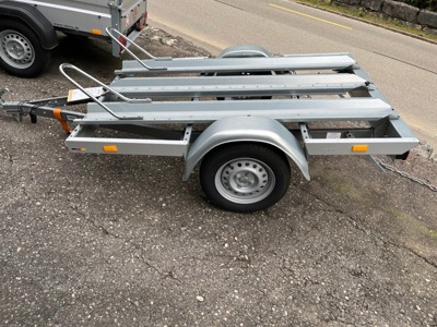 Autoanhänger Stema, Motorradanhänger