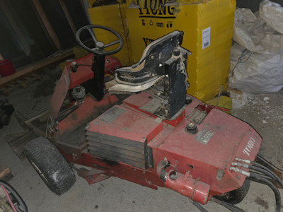 Toro Turf Pro 84 Mistschieber Spaltenschieber