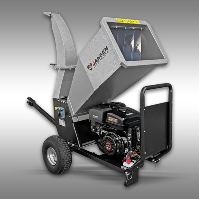 Benzinhäcksler/-Schredder Jansen GTS-1500E, bis 12cm