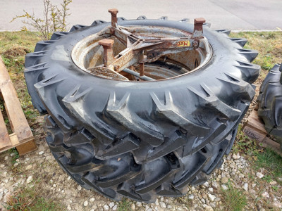 Roues jumelées tracteur