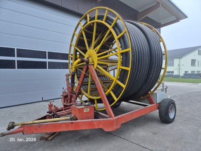 Schlauchrolle / Schlauchhaspel mit Gülleschlauch ca. 240 m