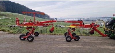 Doppelschwader Pöttinger TOP 611A TOPTECH PLUS