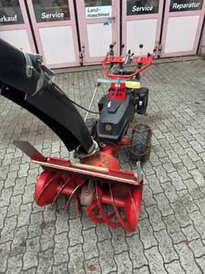 Schneefräse Rapid 205 mit Zaugg Aggregat