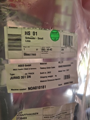 Fella Juras 351 DN /391 DN