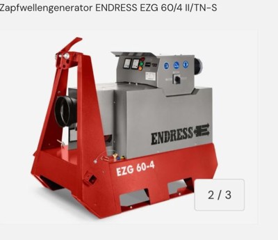 Zapfwellengenerator ENDRESS EZG 60/4