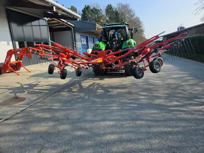 Andaineur double porté Kuhn GA 6501 P