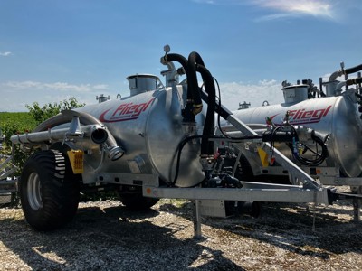 Vakuumfasswagen / Citerne à vide Fliegl VFW 5000 JUMBO Line