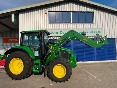 John Deere 6M 125 mit HAUER Frontlader XB 110 Bionic II TBS