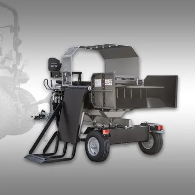 Traktor-Schichtholzspalter Jansen SHS-20L55T, liegend