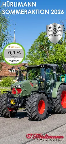 Hürlimann / Deutz-Fahr Traktoren Sommeraktion 2026
