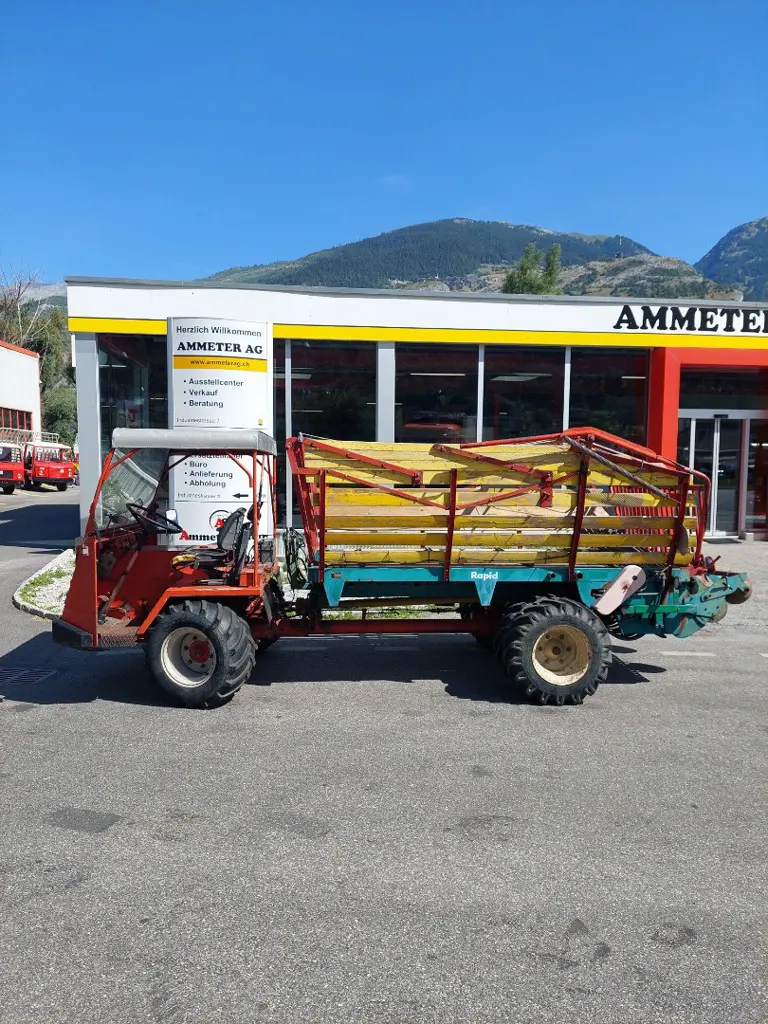 AEBI - LÜÖND TP 50 mit Lüönd Ladewagen Occ.