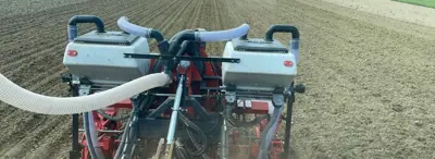 kuhn düngerstreuer 2 stück