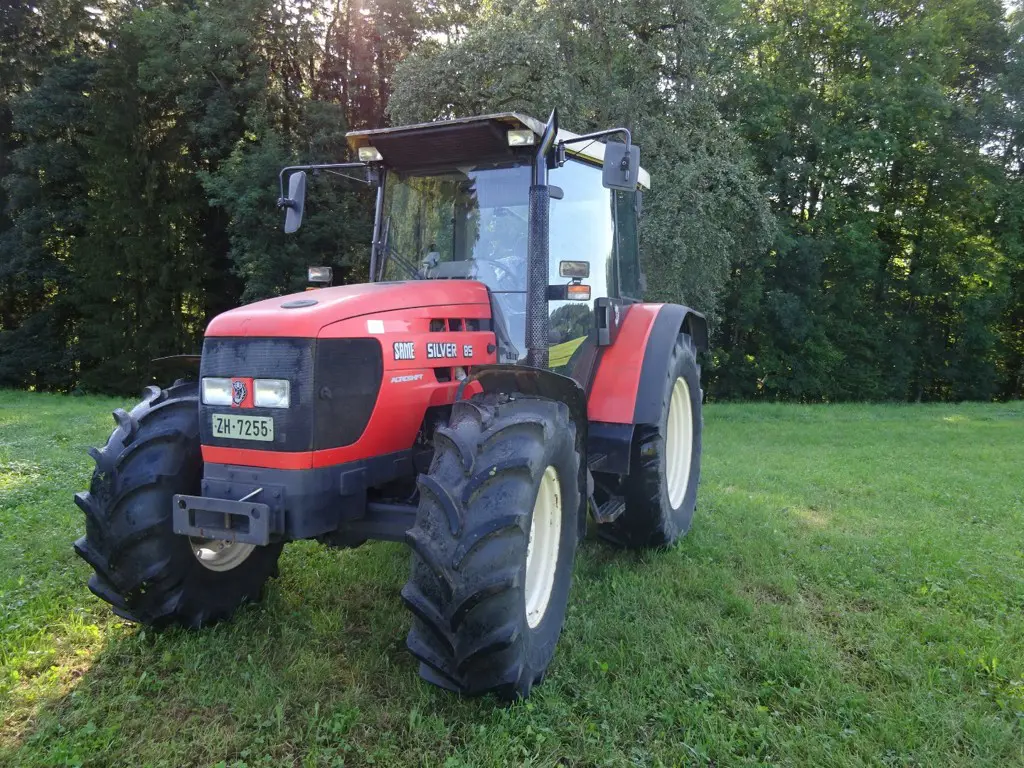 Traktor Same silver 90