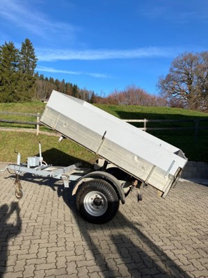 Einachskipper mit Alubrücke 2.5x1.55m
