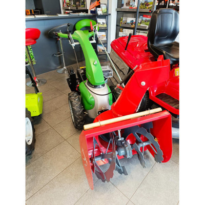 Rapid Mondo mit Schneefräse und Elektrostarter