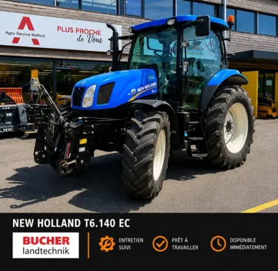 New Holland, T6.140, 2013