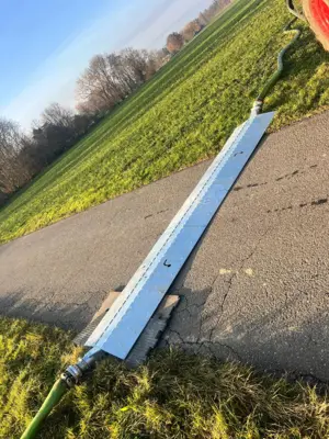 Überfahrt Schlauchbrücke