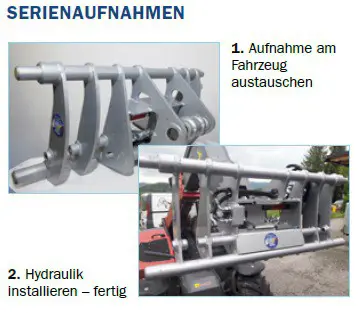 Schnellwechsler Mösl Weidemann 4512 Euro8 Aufnahme