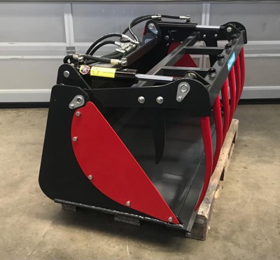 NEU "LIGHT" Krokodil-Dungschaufel 140 cm mit 2 Zylinder