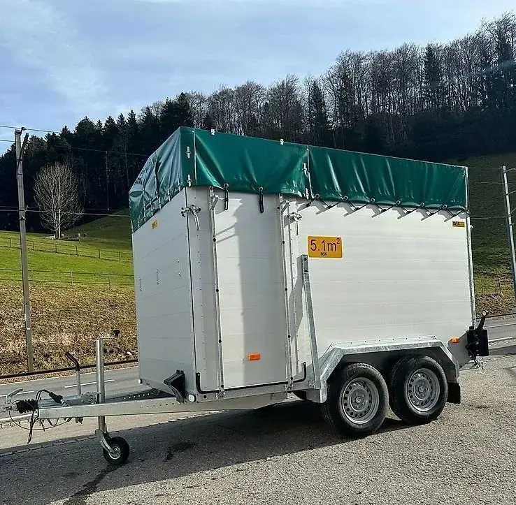 NEU Alu Viehanhänger VT2700 Gesamtbreite optimiert !