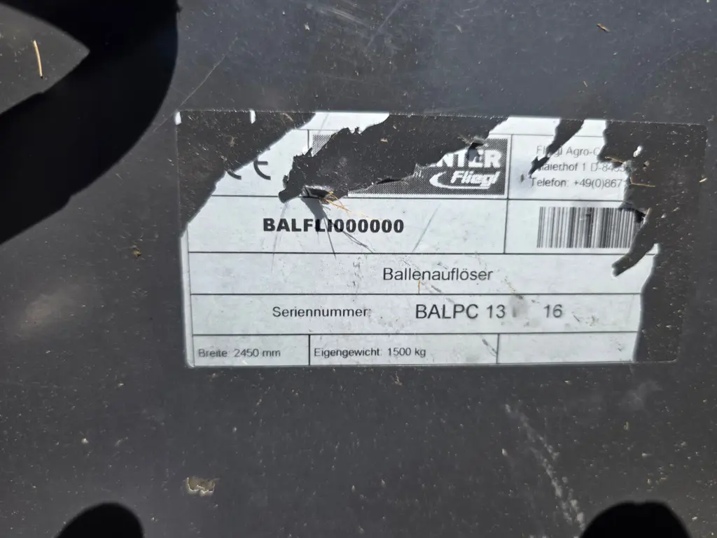 Dérouleuse de balles rondes