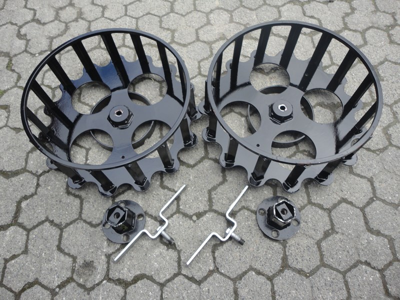 Gitterrad zu Motormäher