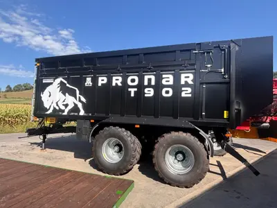 Remorque à font-poussant Pronar T902