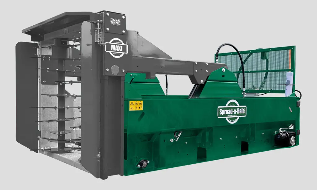 Grossballen - Einstreugerät Spread a Bale
