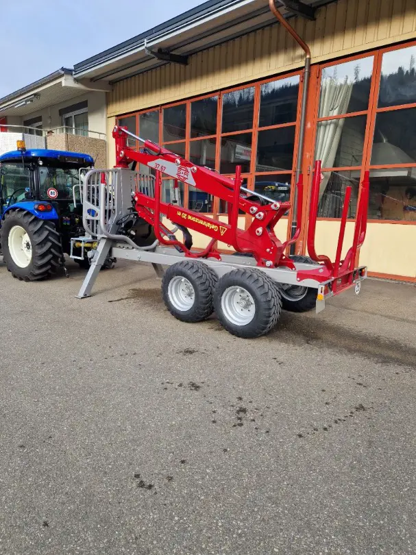 Rückewagen Forstanhänger Schlang & Reichart SR 800