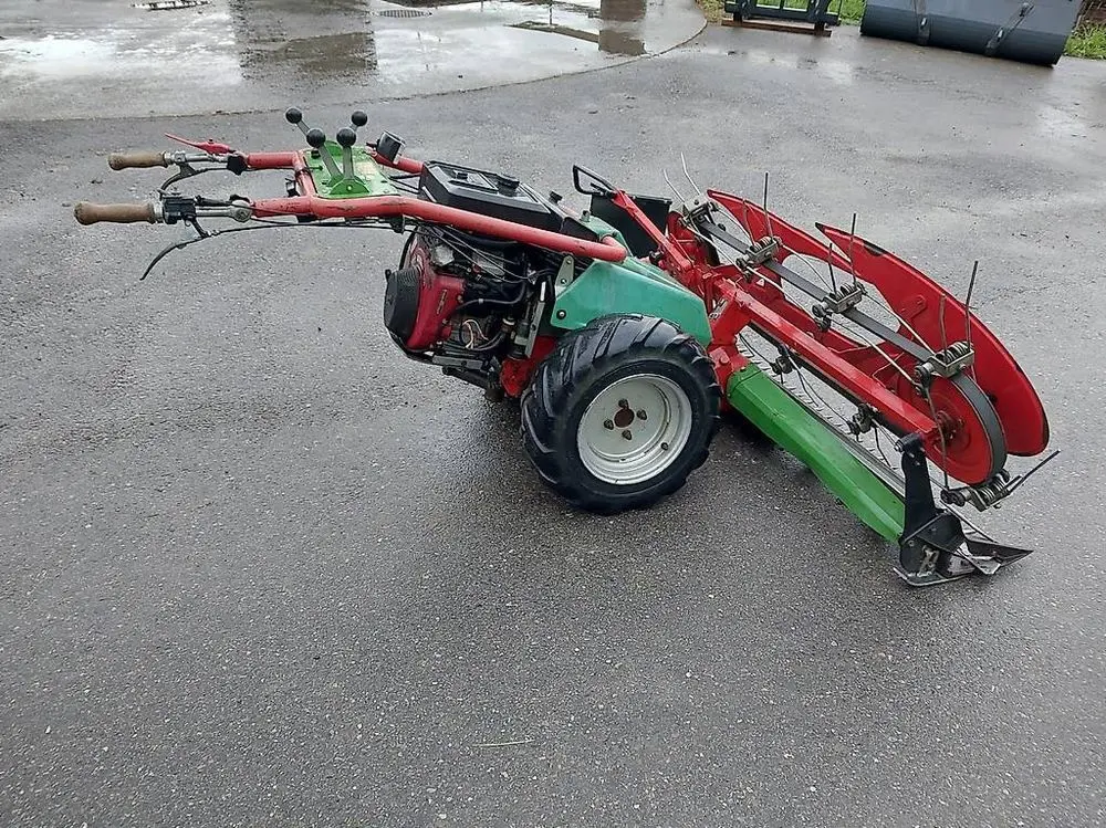 Motormäher Rapid 507 mit Compact Eingraser