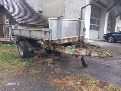 Remorque basculante 7 tonnes