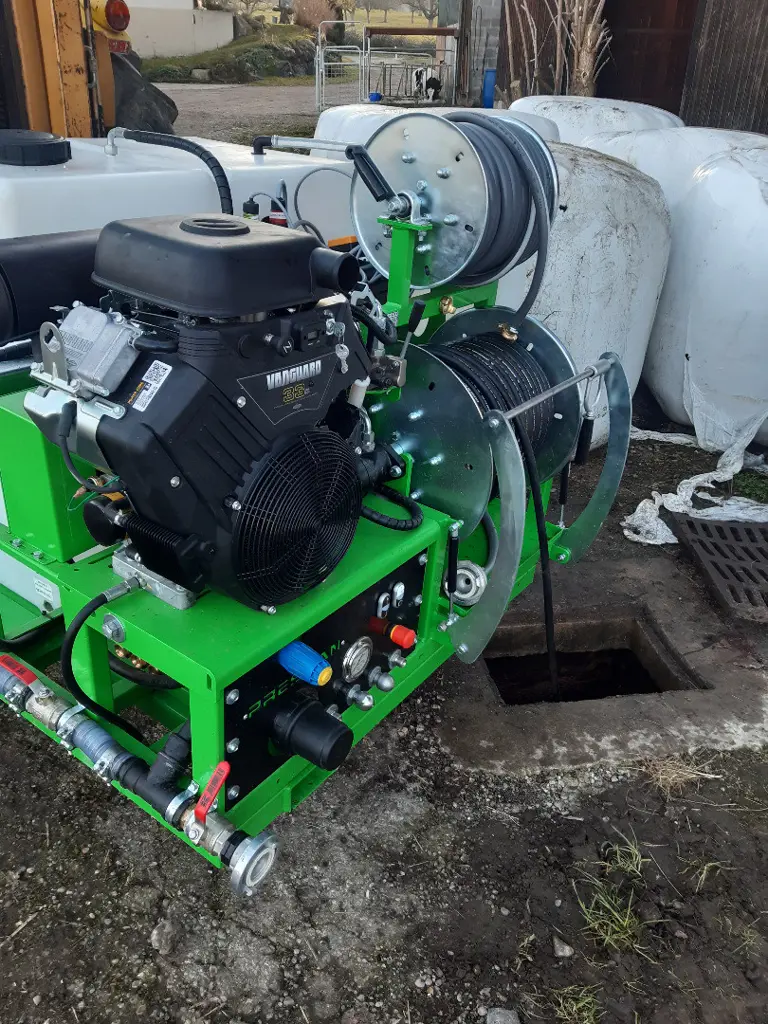 Drainagespülgerät, Kanalreiniger