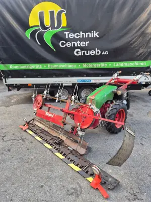 Rapid 505 mit Eingraser