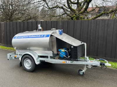 fahrbarer Milchkühltank 1250 Liter