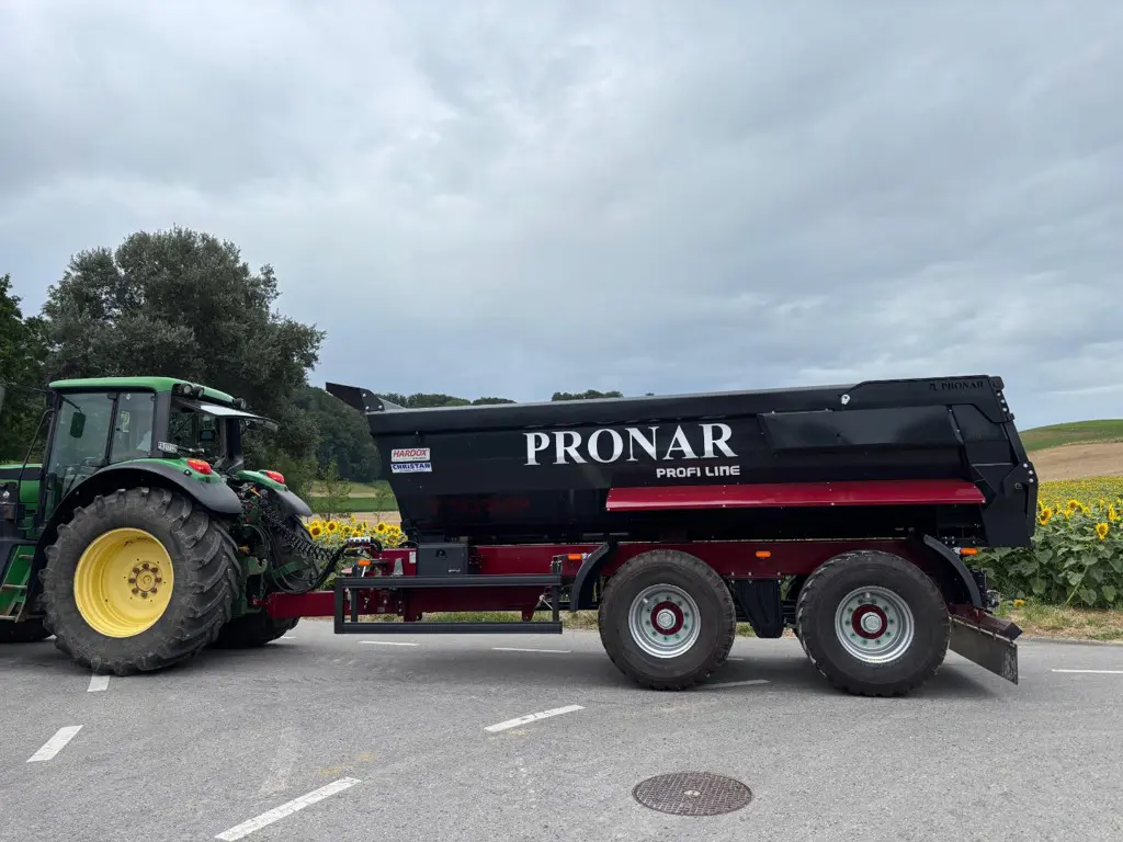 Remorque Monocoque TP Pronar T701 Halfpipe