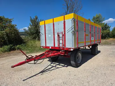 Pneuwagen Beck 13'200 kg mit Aluaufbau