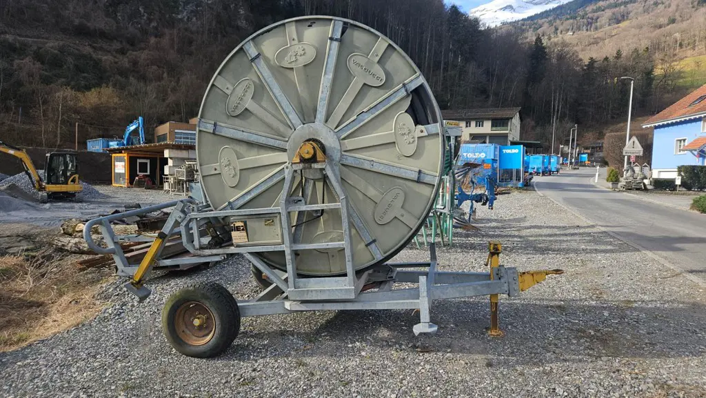 Schlauchwagen Valducci 330m, 90mm Schlauch