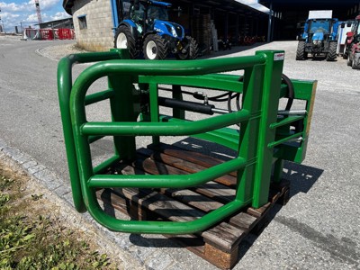 Runballenzange, Rundballengabel, Weidemann