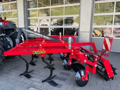 Aktion Knoche Flügelschar Grubber