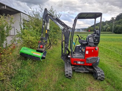 Bagger - Mulcher, Broyeur Mini Pelle